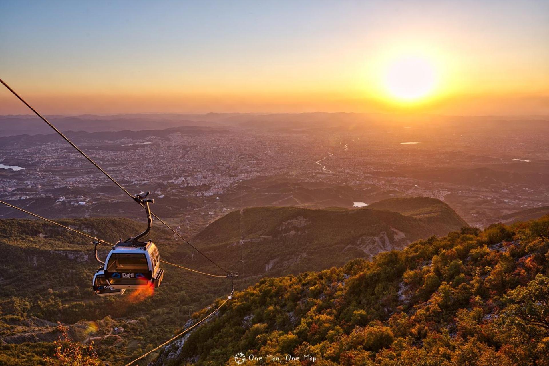 Dajti Mountain View Apartman Tirana Kültér fotó